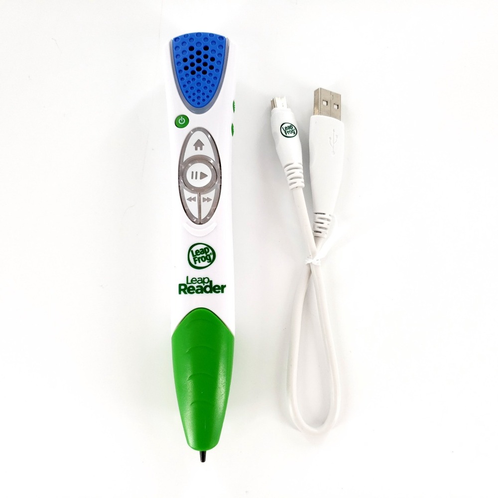 LeapFrog Leap Reader Stylus Pen #21301 Rechargeable w/ USB Cable Tested & Works